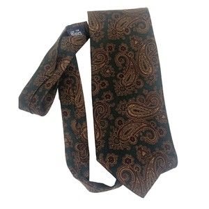 Jacobs Roberts Ltd. men's paisley necktie pre-owned in good condition